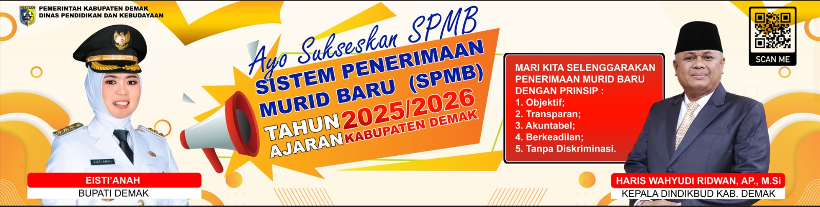 Galeri SPMB 2025 – DINAS PENDIDIKAN DAN KEBUDAYAAN KABUPATEN DEMAK